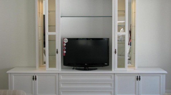 MDF Wall unit fitted with shaker style doors