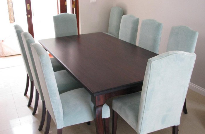 Solid Mahogany dining room table